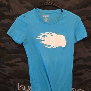 Bum Equipment Blue Short Sleeve Tee